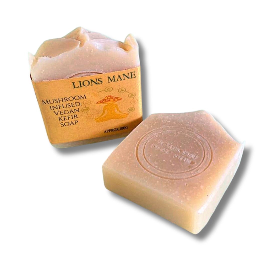 Organic Lions Mane Infused Kefir Soap