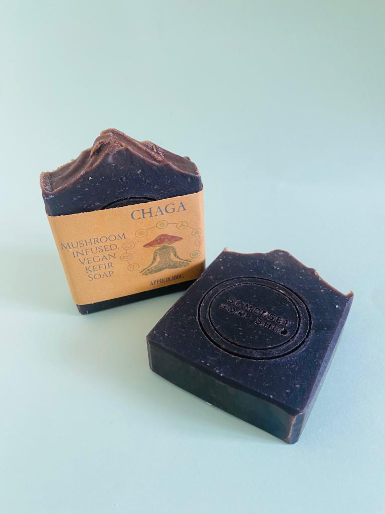 Organic Chaga Infused Kefir Soap